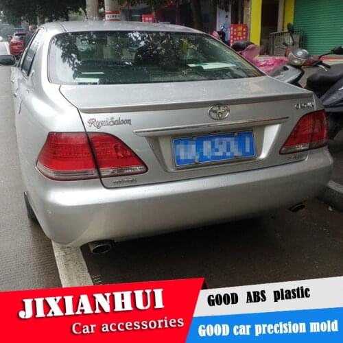 For Crown Spoiler 2005-2009 Toyota Crown Spoiler ABS plastic Material Car Rear Wing Color Rear Spoiler
