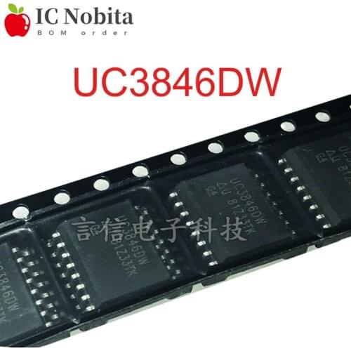 2PCS UC3846DW SOP16 UC3846 SOP-16 UC3846DWTR Welding Machine Power Controller IC Chip New Original