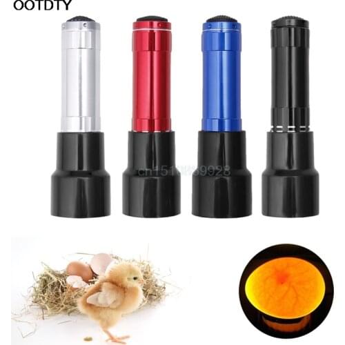 LED Eggtester 1 Pc Incubator Egg Candling Cold Incubation Equipment Chicken Tool