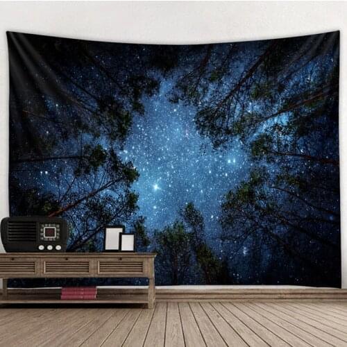 Vast Starry Sky Background Cloth Fashion Home Simple Atmosphere Decoration Supplies Hanging Cloth Living Room Bedroom Tapestry