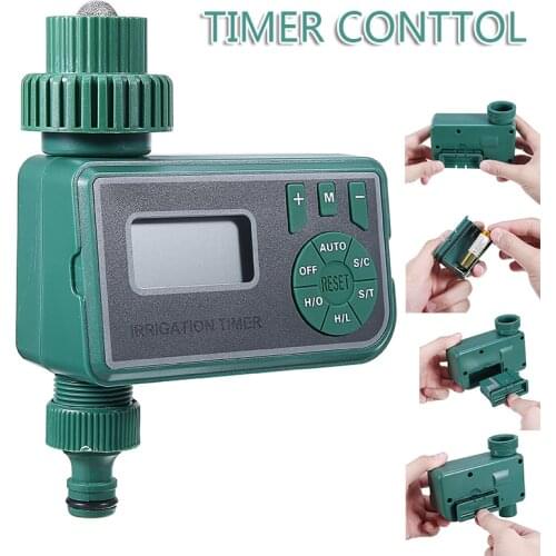 Home Smart Automatic Water Tap Timer Electronic Digital LCD Irrigation Controller Outdoor Garden Sprinkler Watering Timer