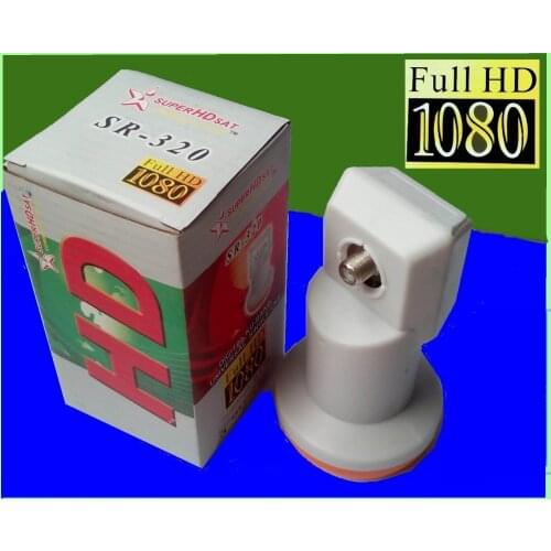 SUPER HD SAT SR-320 Best Signal digital HD Universal KU Band Single LNB waterproof High Gain Low noise satellite Dish LNB