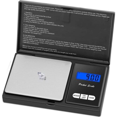 High precision 0.01g Digital Scale Electronic Jewelry Scales Gold Balance Weight Gram LCD 0.1g Kitchen Scale Pocket weighting