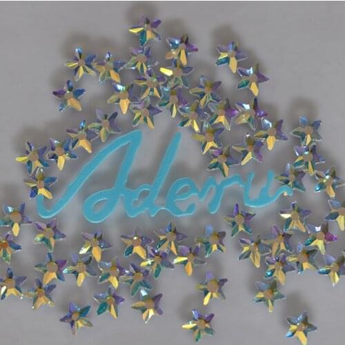 Aderu star super shiny lead free crystal hot fix rhinestone for nail art ornament garment shoe hat scarf phone car decoration