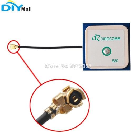 32dB High Gain GPS Active Ceramic Antenna 5cm RHCP IPEX Connector Interface