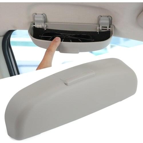 Car Sunglasses Case Holder Glasses Box Storage For Jaguar XF XJ XJS XK S-TYPE X-TYPE XJ8 XJL XJ6 XKR XK8 XJS X320 X308