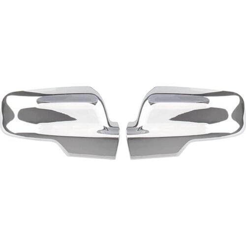 Rearview Mirror Cover Side Mirror Cap Fit for Dodge Ram 1500 2021 2020 2019 Silver (2 Pcs)
