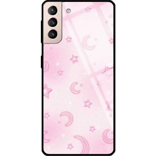 Slumber Party Tempered Glass Cover For Samsung Galaxy S21 Ultra S20 FE S8 S9 S10 Plus Note 10 20 Case