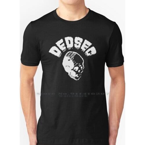 Dedsec T Shirt 100% Pure Cotton Dedsec Watchdogs Watch Dogs Cool Videogame Video Game Video Games Gaming Pc Xbox Playstation