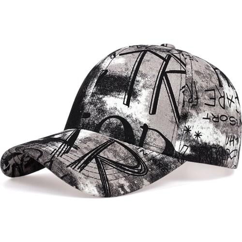 Summer Fashion Doodle Baseball Cap Dad Hat Outdoor Graffiti Adjustable Snapback caps Sports Visor Hats Student Hip-Hop Cap gorra