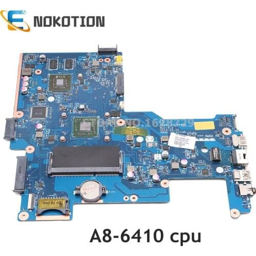 NOKOTION 764269-501 764269-001 for HP pavilion 15 15-g Laptop Motherboard LA-A996P A8-6410 CPU 8570M 2GB graphics
