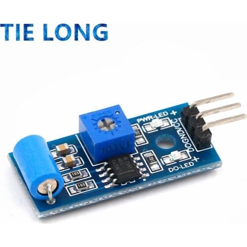 Normally closed type vibration sensor module Alarm sensor module Vibration switch SW-420 for arduino