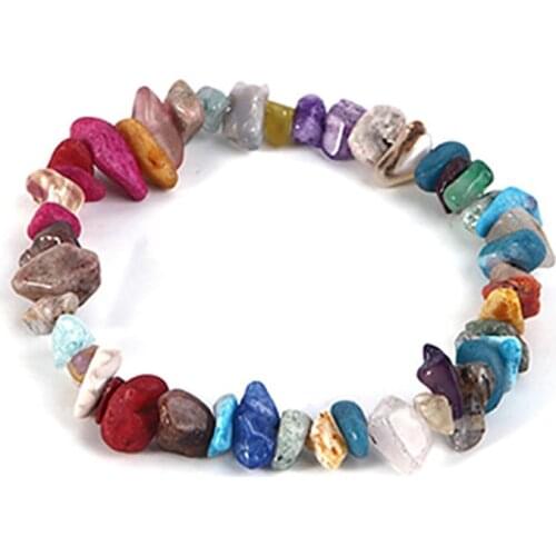 Momiji Natural Stone Bracelet for Women Bohemian All Hanamde Wedding Jewelry Healing Tigereye Crystal Charm Bracelet Bangle New