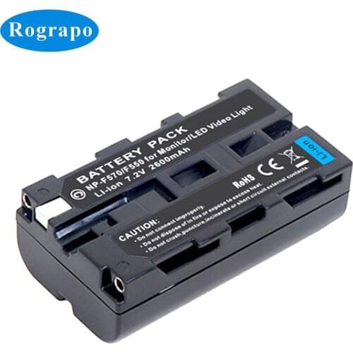 New 2600mAh NP-F330 NP-F530 NP-F550 NP-F570 Camera Battery For Sony CCD-SC55 TR516 TR716 TR818 Accumulator
