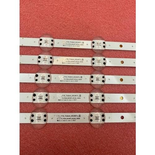 New 40 PCS/lot 9LED(6V) 715mm LED Backlight Strip for LG 1365 LGIT 65UM7300AUE SSC_Y19_Trident_65UM73_S E469119