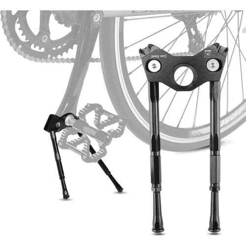 Adjustable Crank Stand Pedal Kickstand Mountain Road Bike Kickstand Parking Rack MTB Mountain Bike Support Stand Foot Brace
