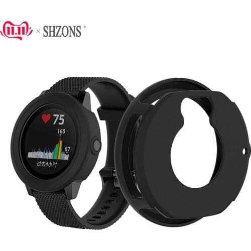 Silicone Protect Shell for Garmin Vivoactive 3 Protector Shell Diameter 45.4mm Colorful Smart Watch Protective Case Cover