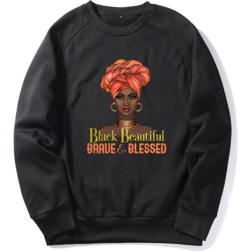 Women Hoodies Winter Print Black Women Beautiful Japanese Fashion 2020 Oversize Ladies Hoodies Warm Jacket