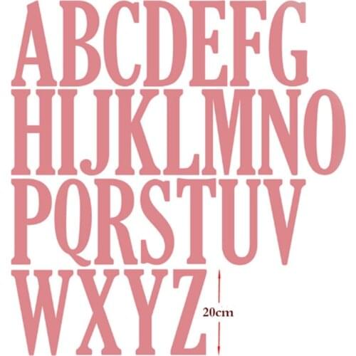 20cm/8inches Large Big Alphabet Letters Metal Cutting Dies For Scrapbooking Cards Handcrafts New 2020