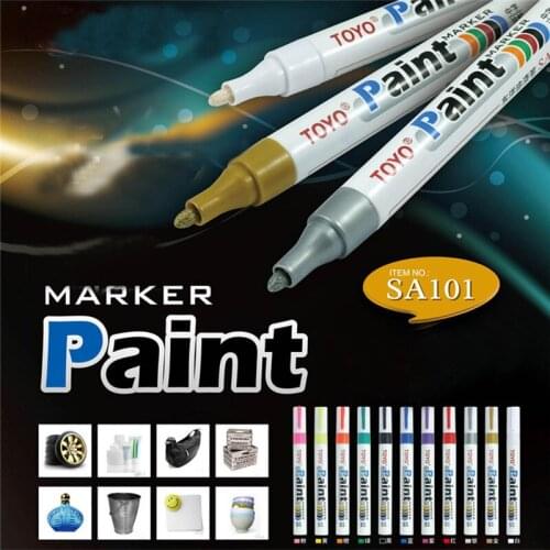 CARPRIE Car Care & Cleaning 1PC Permanent Waterproof Car Tyre Tire Metal Paint Marking Pen Marker Motor Bike je14