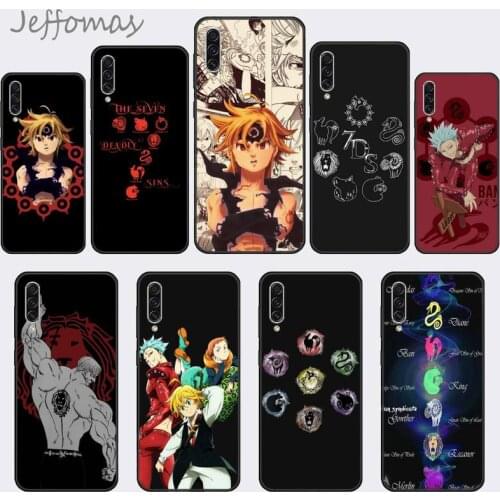 The Seven Deadly Sins Soft Phone Case For Samsung Galaxy M10 20 30 A 40 50 70 71 6S A2 A6 A9 2018 J7 CORE PLUS STAR S10 5G C8