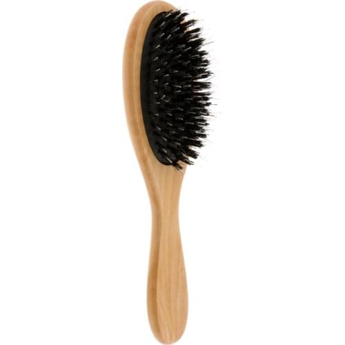 Wood Paddle Brush Wood Hair Care Spa Massage Comb Anti-static Comb