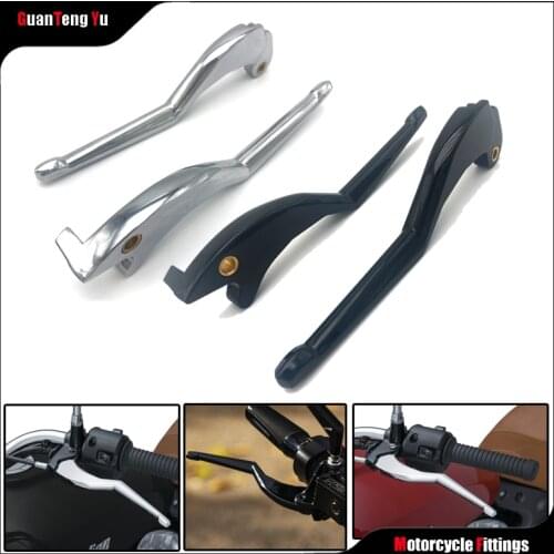 For Indian Scout Sixty Bobber Motorcycle Accessories Handlebar Hand Grips Brake Clutch Levers 2015 2016 2017 2018no Chrome Black