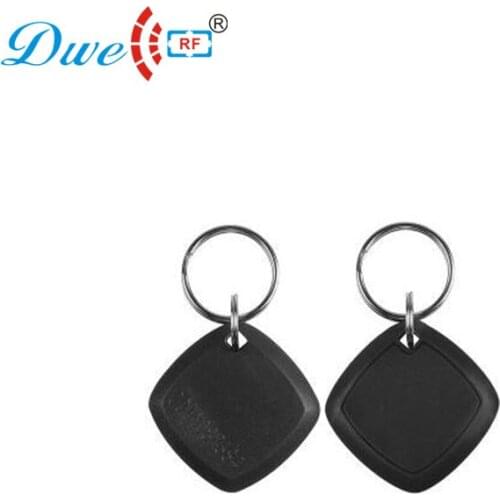 DWE CC RF access control card rfid weigand key tag ABS plastic durable key fob for building access control