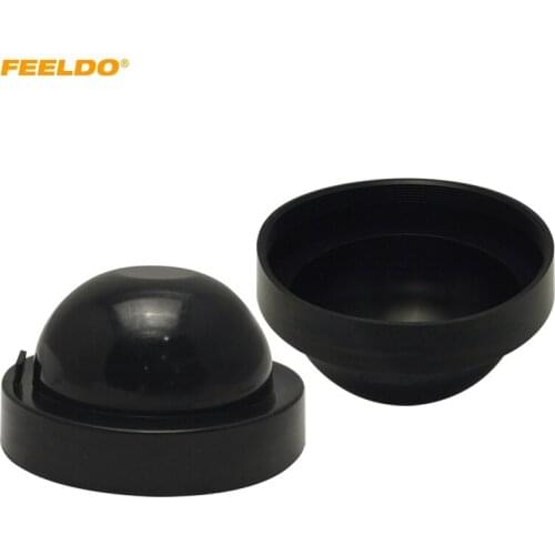FEELDO 2Pcs Waterproof DustProof Cover Rubber Anti-Dust Sealing Cover Cap For Car LED/HID Headlight 60mm-105mm #5599