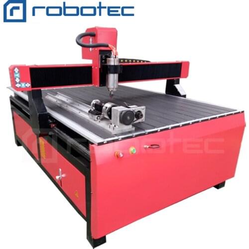 Mach3 controller wood 4 axis cnc router 1218 in USA 1212 Wood 3D Aluminum CNC Engraving Machine