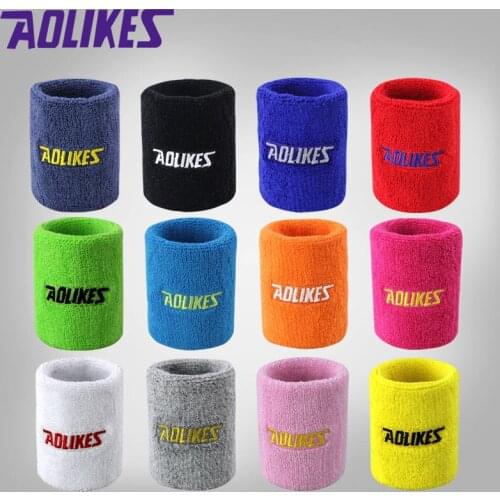 Men Women Sport Fitness Absorb Sweat Support Bracers Wrister Protector Exercise Running Power Soft Comfortable Cuff Wrist-band