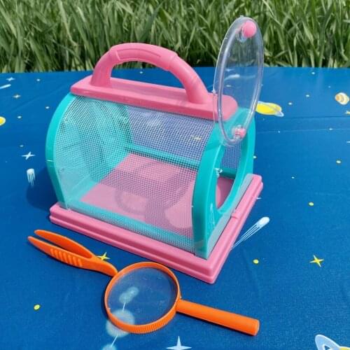 Novel Sports Toy Outdoor Insect Capture Ventilation Net Cage for Butterfly Raising Small Animals Develop Athletic Ability