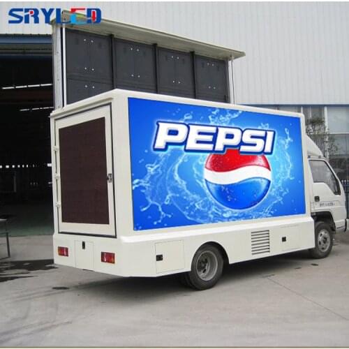 Full Color Hd Big Mobile Advertising P10 Truck Outdoor Led Display Screen