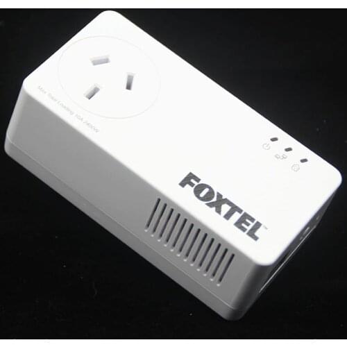 NetComm NP511 500Mbps PowerLine Adapter 85%New PassThru Homeplug Network AU plug 1000Mbps Lan Slot IPTV STB better than TP-Link
