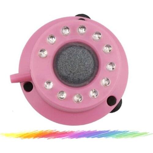 LED Mini Light 100-240V Fish Tank Lamp Light Colorful Underwater Air Bubbles Lighting Plants Aquarium Submersible Home Decor