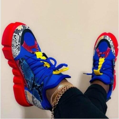 2020 Fashion Casual Shoes Woman Mixed Colors Platform Sneakers Trainers Women Flat Shoes Zapatos De Mujer Womens Sneaker Basket