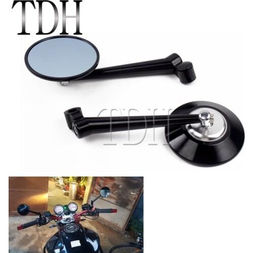 For Yamaha SMX125 8mm 10mm Aluminum CNC Motorcycle Rearview Side Mirror Universal For Suzuki Kawasaki Honda Street Bikes