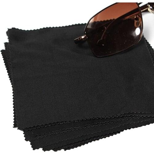 Big Promotion10pcs/Set Microfibre 15X15cm Cleaning Cloths Camera Lens Eye/ Glasses GPS /Computer Clean Wipe Clothes Cleaner