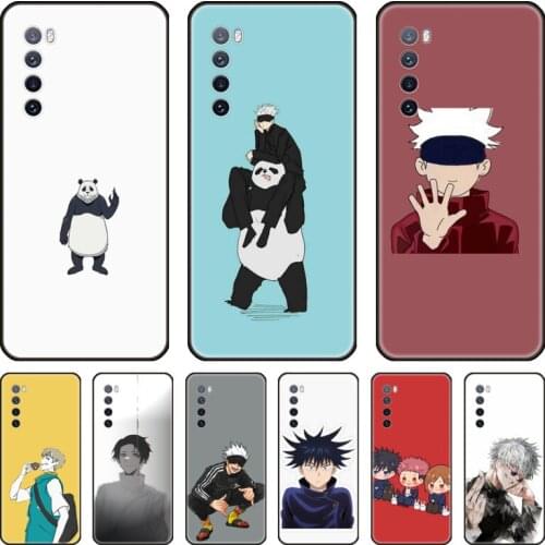 Japanese anime Phone Case For Huawei Nova 2 3 4 5 6 7 8 SE i E Pro Lite black cell shell