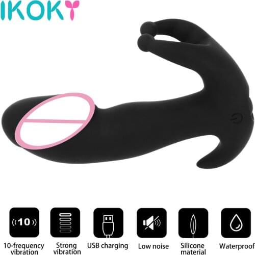 Dildo Clamp Vibrator for Woman Anal Plug Clitoris Prostate Massage Female Men Sex Toys Adults Products Erotic Penis Machine Shop