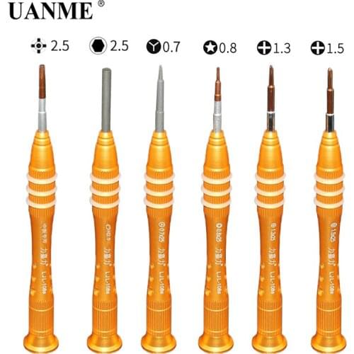 UANME 1PC LJL-108S Screwdriver Set for iPhone X for iPhone 8 7 6S 6 Repair Tools Opening Disassemble Kit Mobile Phone Tool