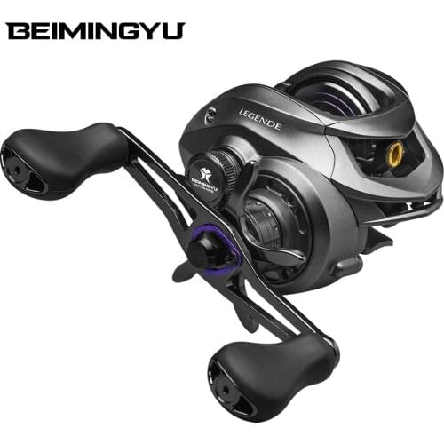 BEIMINGYU Fishing Reel Super Light Baitcasting Reel 8KG Drag 10 Ball Bearing 7.0:1 Carp Fishing Accessories