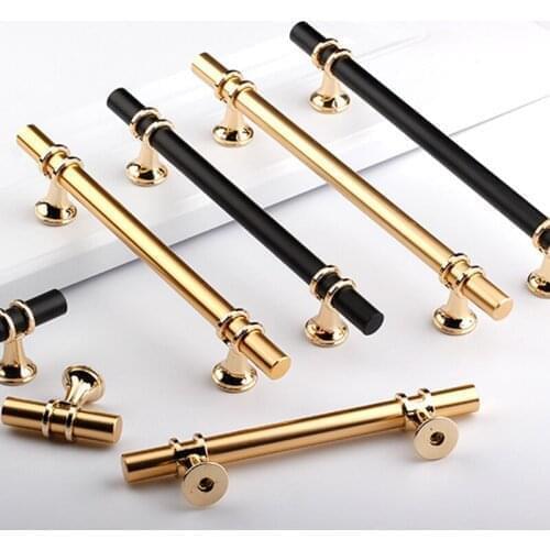 Aluminum Alloy Door Handle Convenience Modern Simple Door Pull Handle For Drawer Kitchen Cupboard Cabinet J2Y