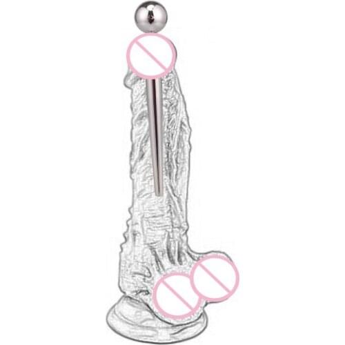 4pcs/set Urethral Tube Male Chastity Device Penis Plug Adult Games BDSM Sex for The Urethra Urethral Plug Urethral Stimulator 18