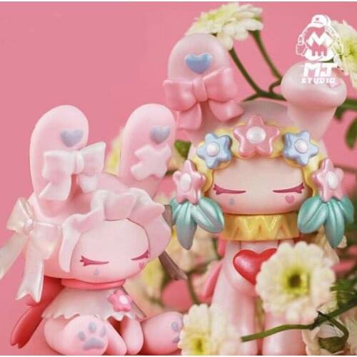Blind Box Toys Emma Alice Gift Blind Bag Caja Ciega Toy Anime Figures Cute Model Girl Birthday Gift mystery box fairycore home