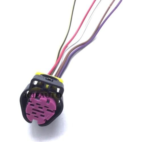 0281002912 MASS AIR FLOW METER SENSOR Plug Pigtail Connector Wire For Saab Chevrolet Opel Vauxhall Astra Insignia J 2.0 CDTI
