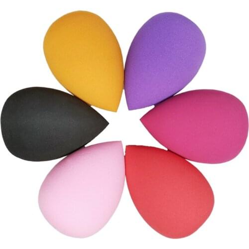 1PC Water Droplets Soft Beauty Makeup Sponge Puff Wet And Dry Non-latex Makeup Sponge Makeup Tool Gourd Puff