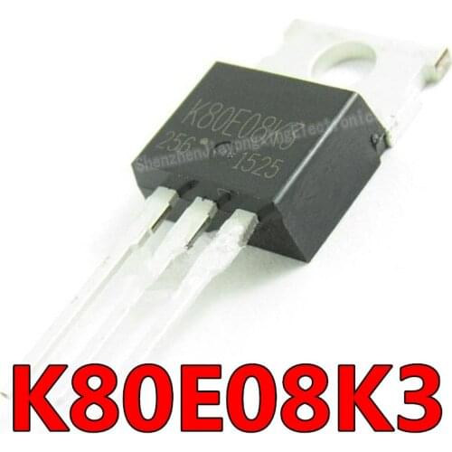 10pcs/lot K80E08K3 TK80E08K3 TO-220 new original