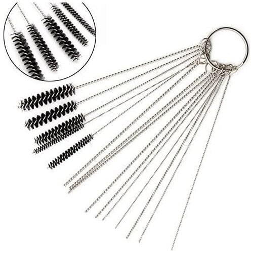 10 pcs Screwdriver Carburetor Adjustment Tool Kit Set for 2 cycle carburetor repair Maintenance Tool Set with Brush