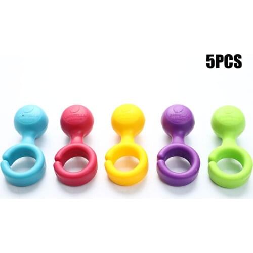 5pcs/set Cane Clips Portable Easy-to-Use Desk or Table Clip Walking Stick Cane Holder on Table Rest Random Color